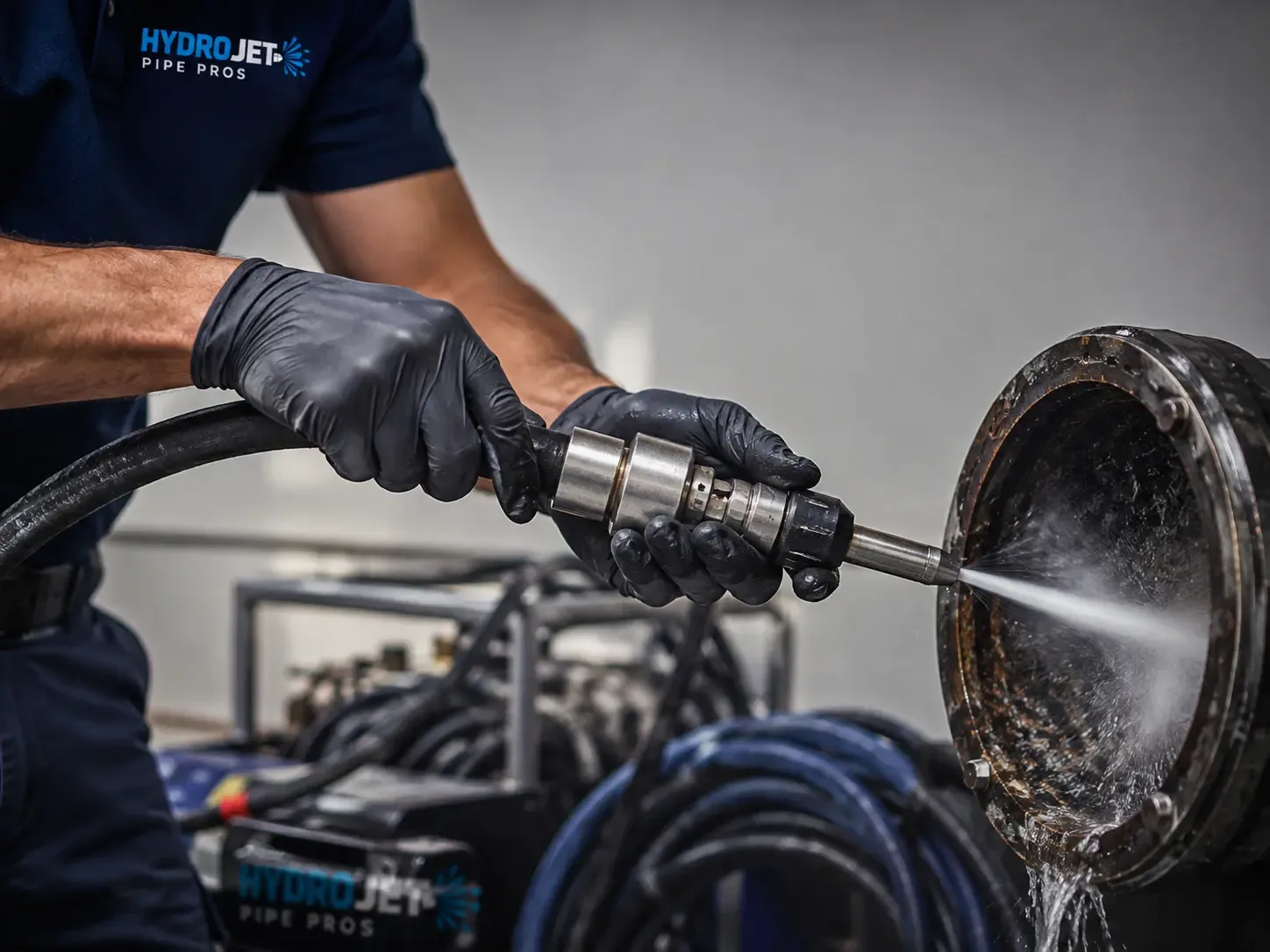 Hydro Jet Pipe Descaling in Eglin Afb, FL